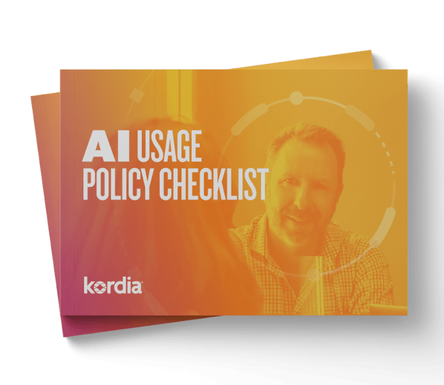 DOWNLOAD AI Usage Policy Checklist Kordia